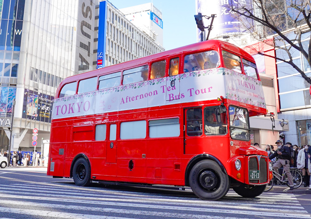 ロンドンバス渋谷クルージング